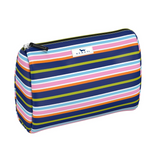 Richard Persimmons SCOUT Packin’ Heat Cosmetic Bag — 9.75″W × 7″H × 3.75″D coated cotton travel pouch with interior slip pocket, water‑resistant and slim profile. Available at Be Charmed