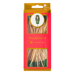 Box of Nutcracker large cocktail picks (6″ wood party toothpicks) – available at Be Charmed