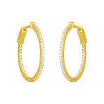 fyb Gold Nadine Hoops