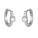 fyb Silver Isolde Huggie Earrings