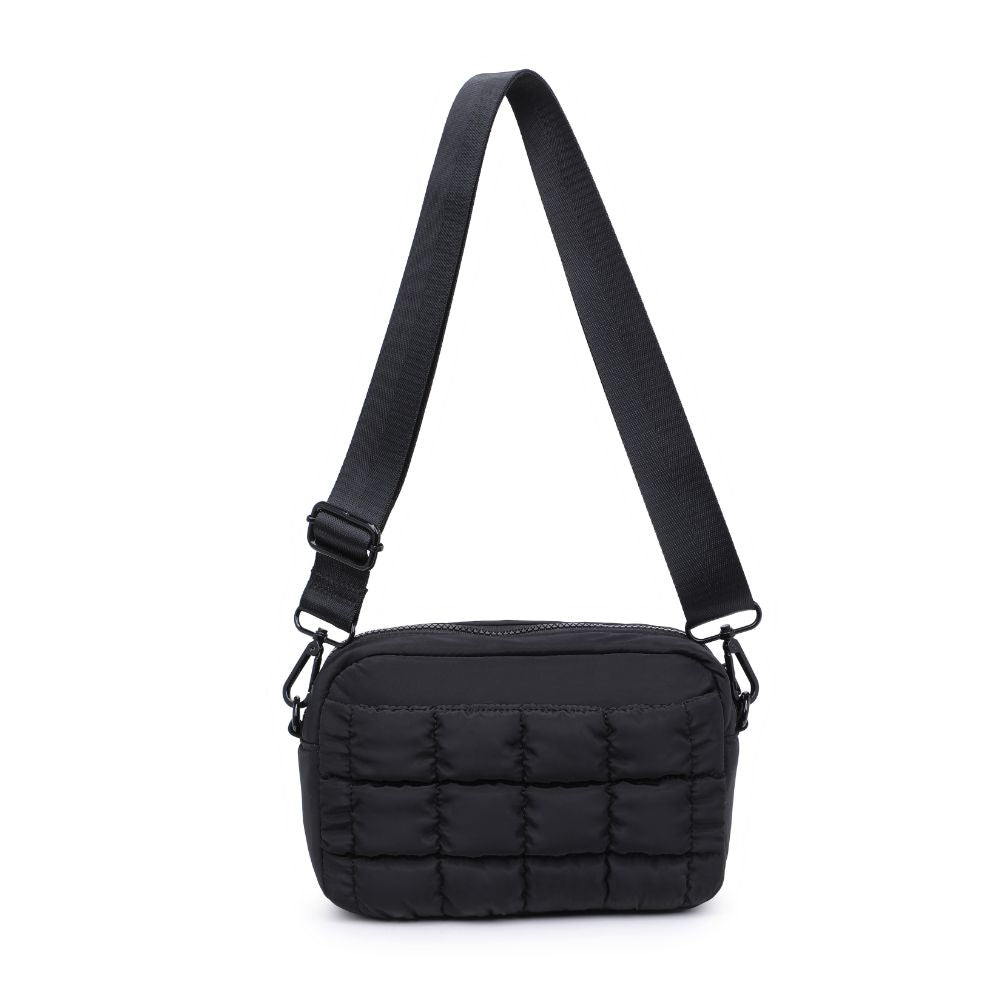 lululemon quilted crossbody bag black Sol and Selene Inspiration Quilted Nylon Crossbody – Be Charmed
