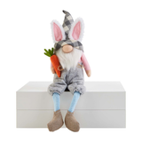 Mud Pie Carrot Easter Dangle Leg Gnome