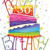 Pictura - 30th Birthday Card - 60936