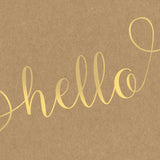 Pictura - Blank Card Hello - 61005
