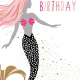 Pictura - Mermaid Happy Birthday Card - 61049