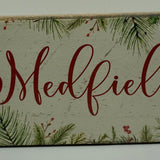 Rustic Marlin - Twine Sign - Greenery Medfield