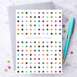Design With Heart Happy Birthday Wishes Card