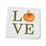 Tina Labadini Designs Tea Towel Love Pumpkin