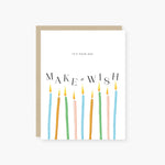 2021 Co Make A Wish Candles Birthday Card