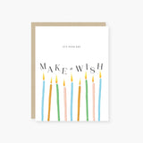 2021 Co Make A Wish Candles Birthday Card