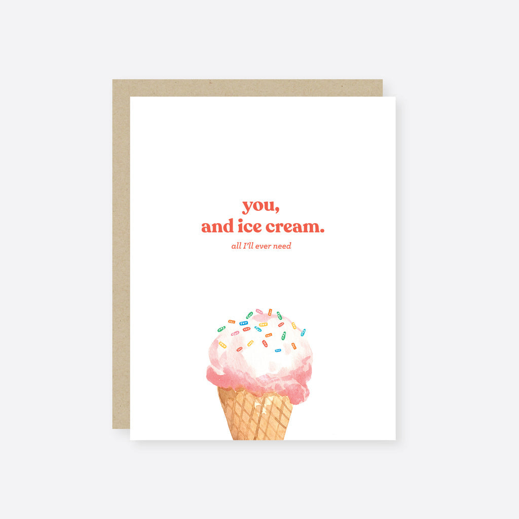2021 Co Ice Cream and You Love Card