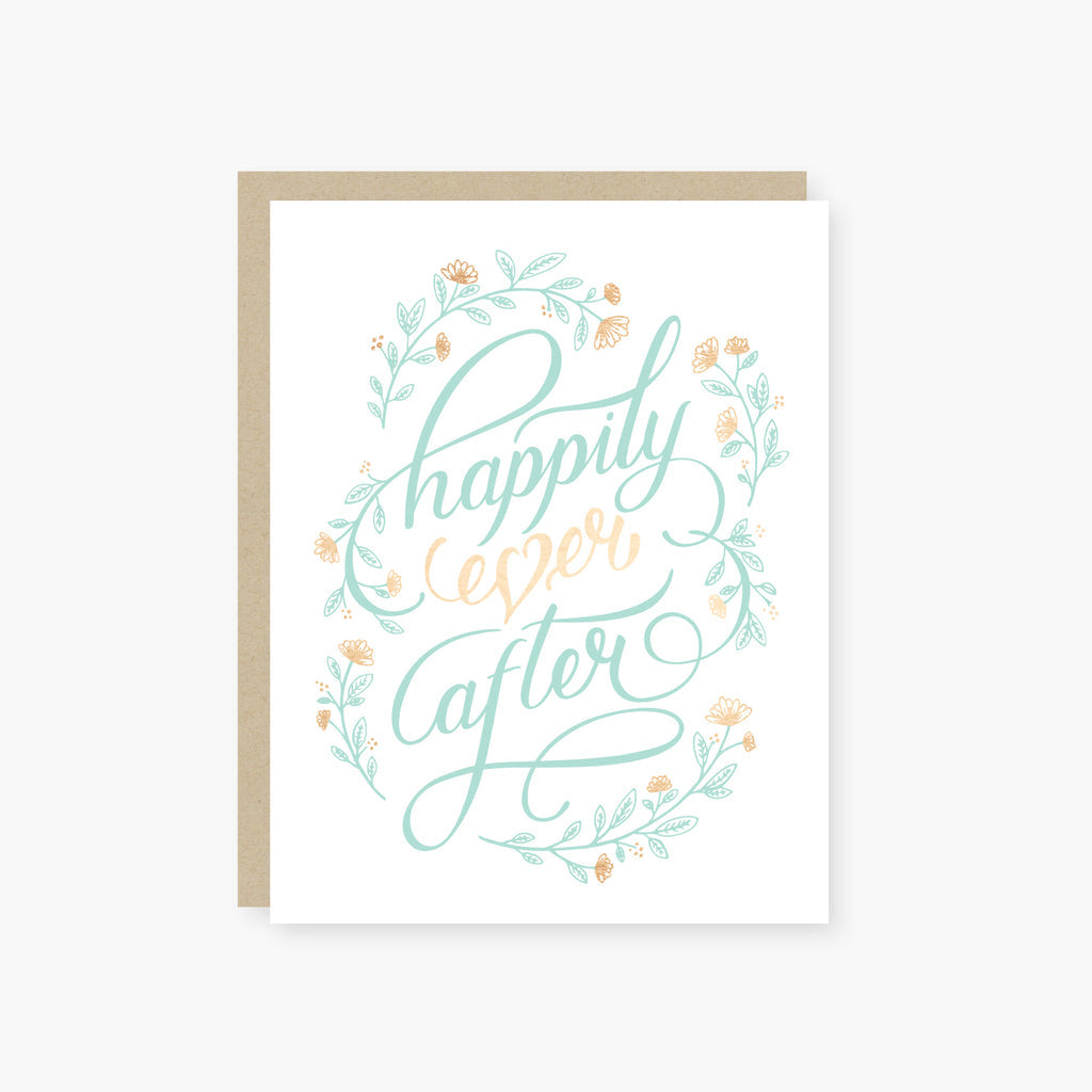 2021 Co Happily Ever After Wedding Card