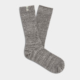 UGG Rib Knit Slouchy Crew Sock Nightfall