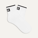 UGG Polly Ankle Sock White/Black