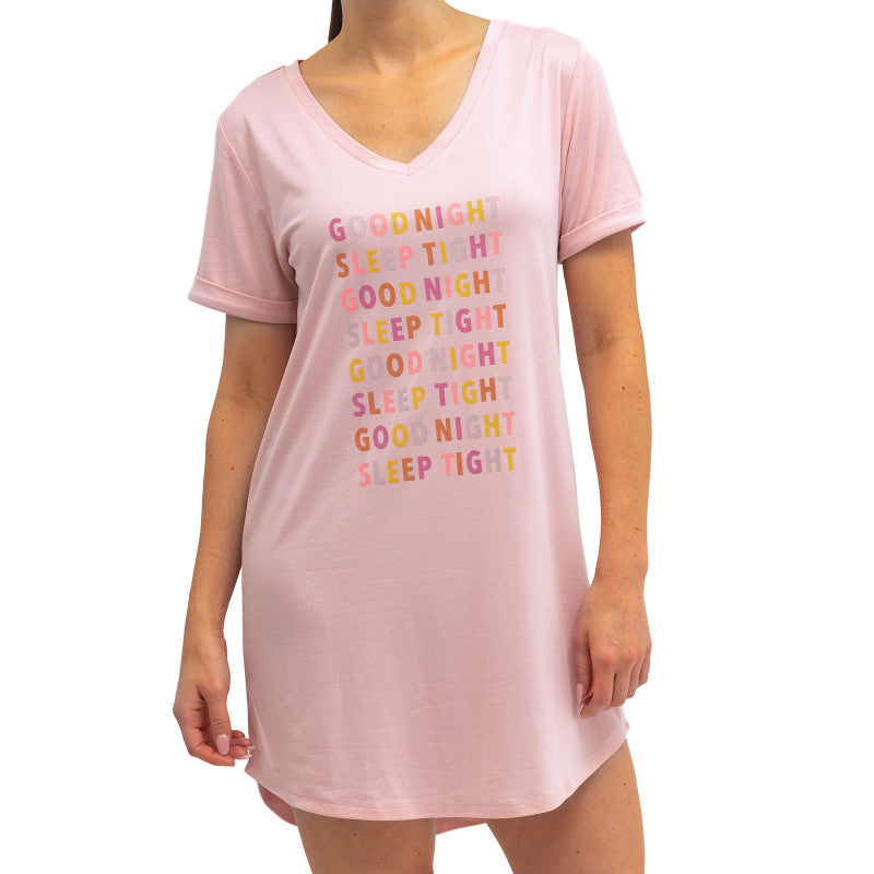 Hello Mello Sleep Shirt  Good Night