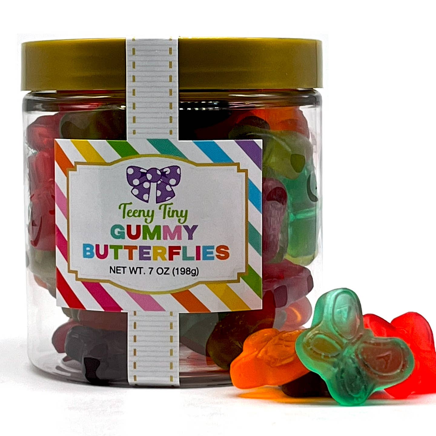 Oh Sugar Candy Sugar Stacks Everyday Mini Gummy Butterflies
