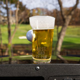 Pavillion Gift Company - 15oz Golf Ball Glass - Dad Par