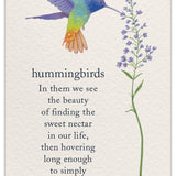 Cardthartic - Hummingbirds Card