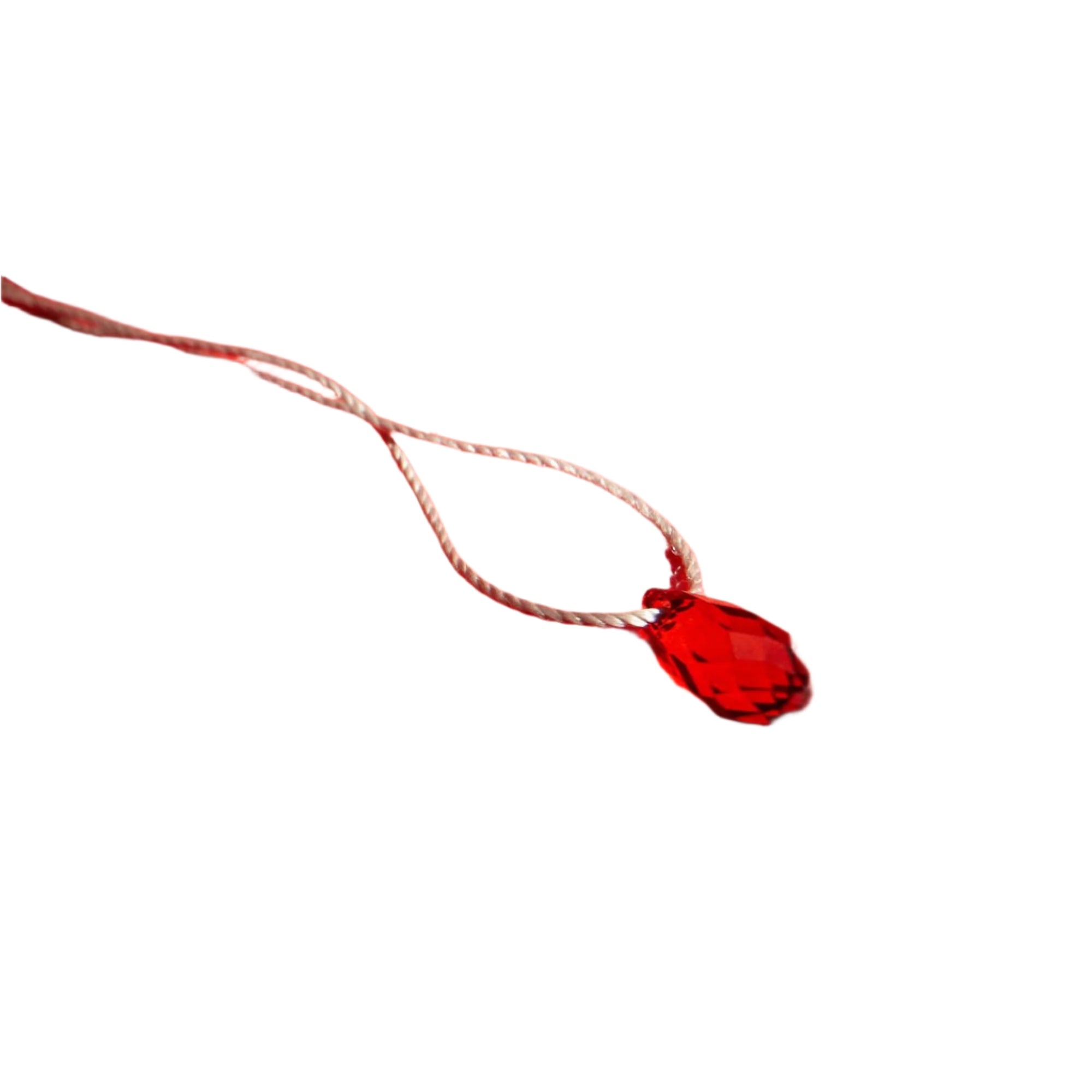 &LIVY Silver Hyevibe Crystal Slider Siam Necklace