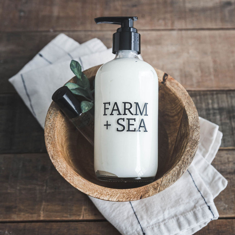 Farm + Sea Glass Pump Body Lotion Beach Girl