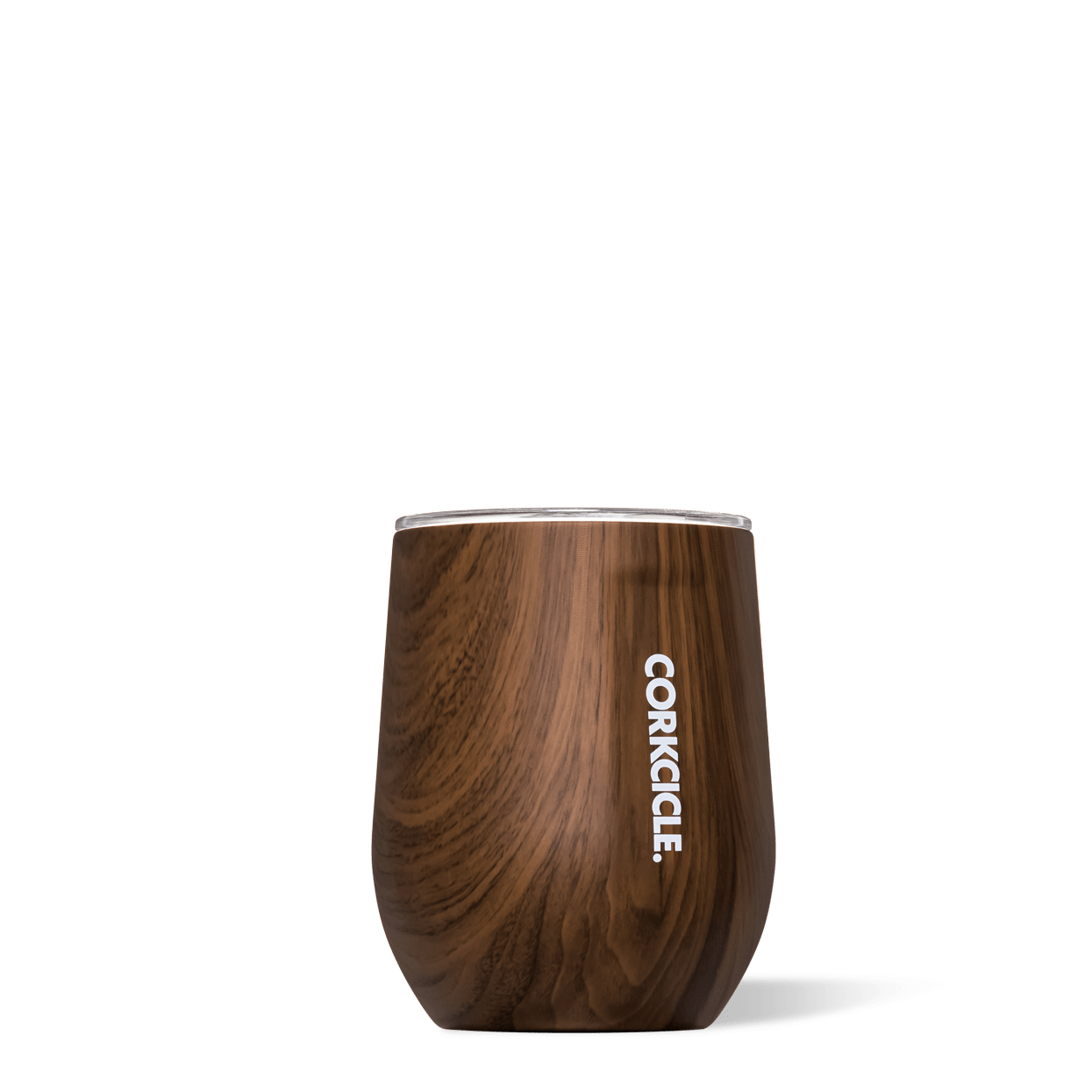 Corkcicle 12oz Stemless Walnut Wood
