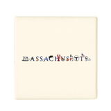 Tina Labadini Designs - Coaster - Massachusetts