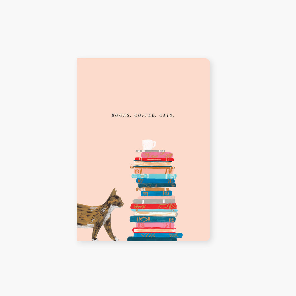 2021 Co Pocket Journal Cats and Stacks Pocket 