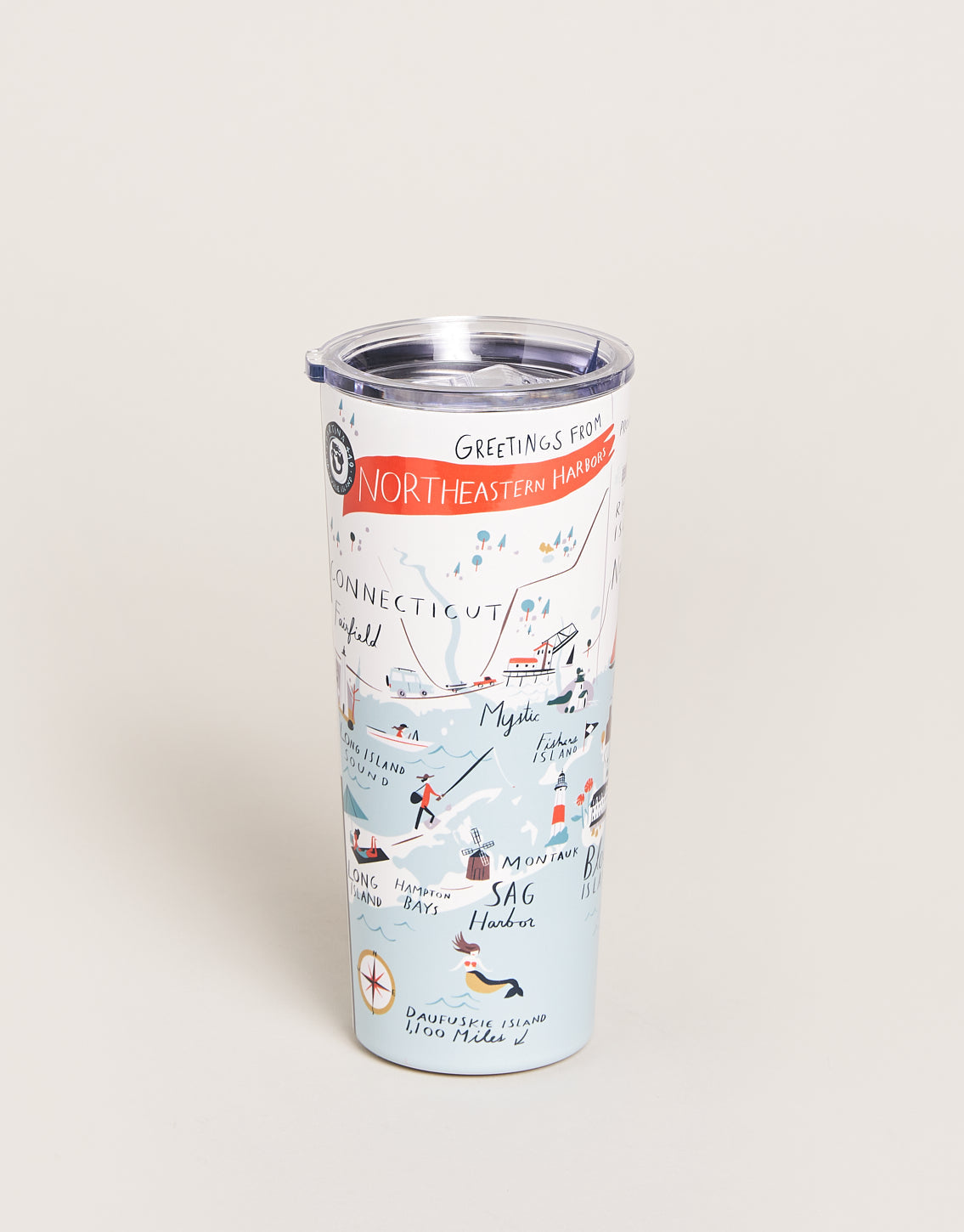Spartina 449 Northeastern Harbors Stainless Steel Tumbler 22oz