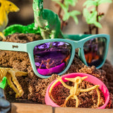Goodr - Electric Dinotopia Carnival Sunglasses
