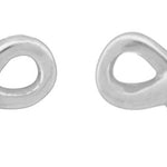 Wheeler Sterling Silver Earrings Figure Eight