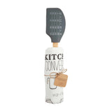 Mud Pie - Spatula Towel Set - Gray Measure