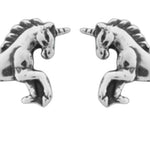 Wheeler Unicorn Sterling Silver Earrings 