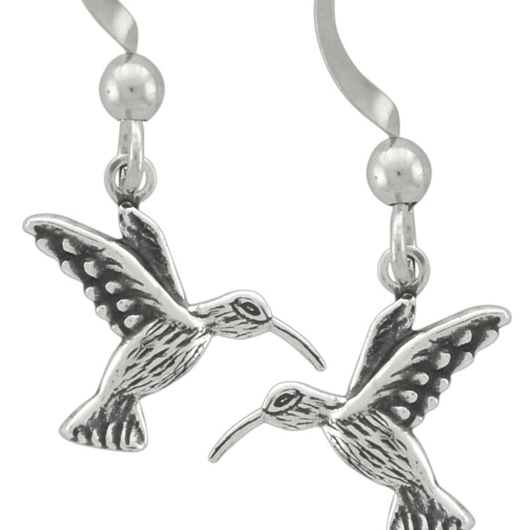 Wheeler Hummingbird Sterling Silver Earrings 