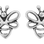 Wheeler Bee Sterling Silver Earrings 