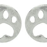 Wheeler Paw Sterling Silver Earrings 