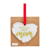 Mud Pie - Ornament - World's Best Mom