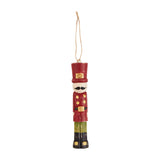 Mud Pie - Wood Nutcracker Ornament - FA