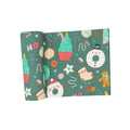 Opened Angel Dear Christmas Treats Swaddle Blanket 