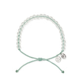 4ocean Sea Turtle Bracelet made from recycled ocean plastic and glass beads—supports marine life conservation and cleanup efforts, at Be Charmed.
