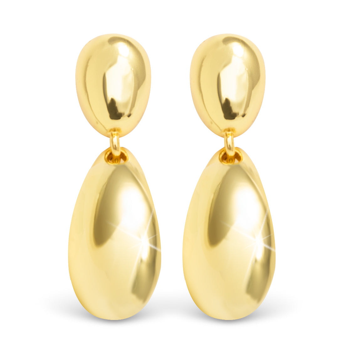 Amanda Blu Gold Harper Mini Drop Stud Earrings