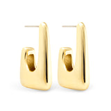 Amanda Blu Gold Ava Polished Huggie Earrings