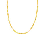 Amanda Blu Gold Box Charm Chain Necklace