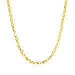 Amanda Blu Gold Cable Charm Chain Necklace