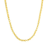 Amanda Blu Gold Cable Charm Chain Necklace