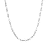 Amanda Blu Silver Cable Chain Necklace