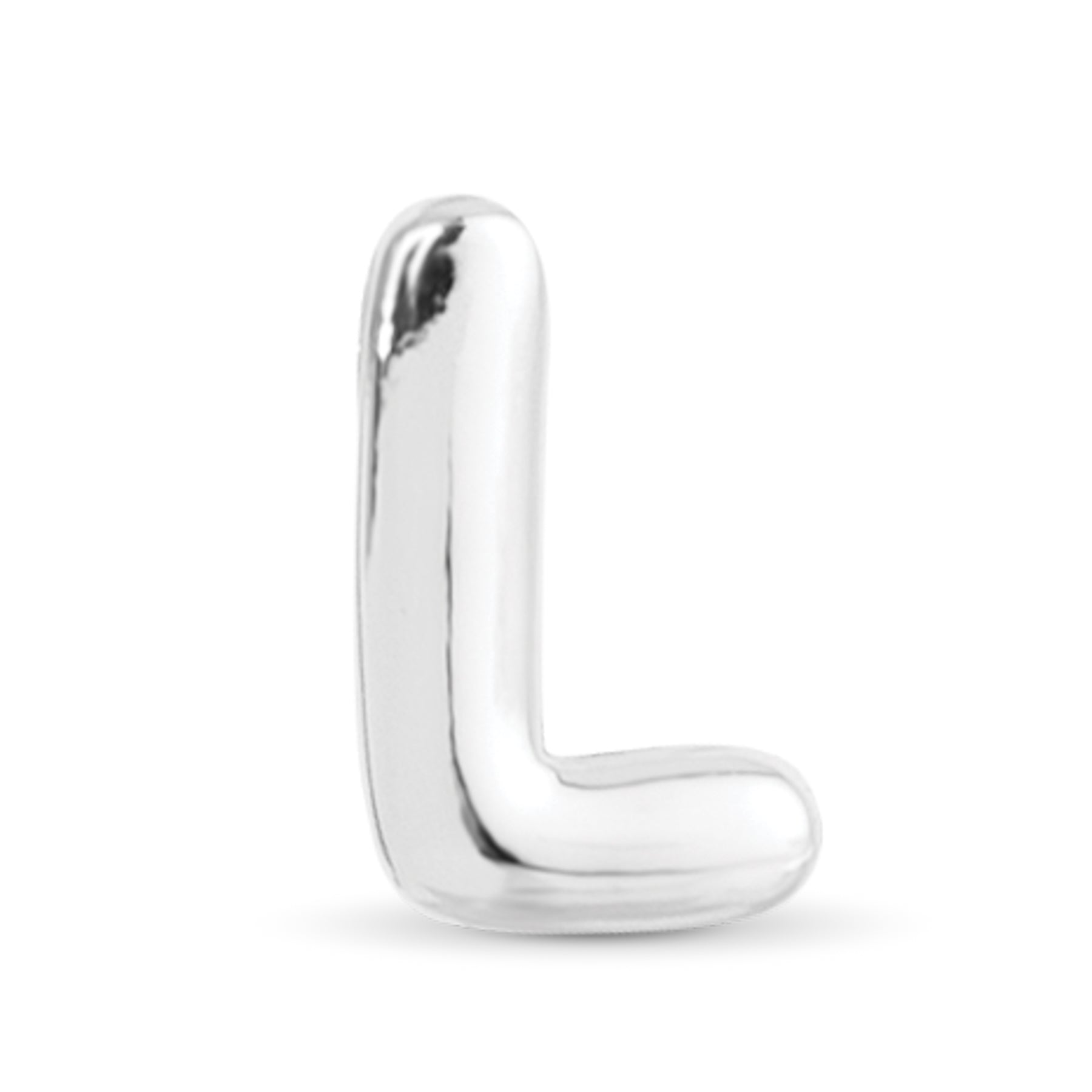 Amanda Blu Silver L Initial Charm