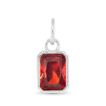 Amanda Blu Silver January Birthstone Charm