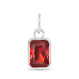 Amanda Blu Silver January Birthstone Charm