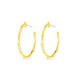 Amanda Blu Gold Dorothy Polished Earrings