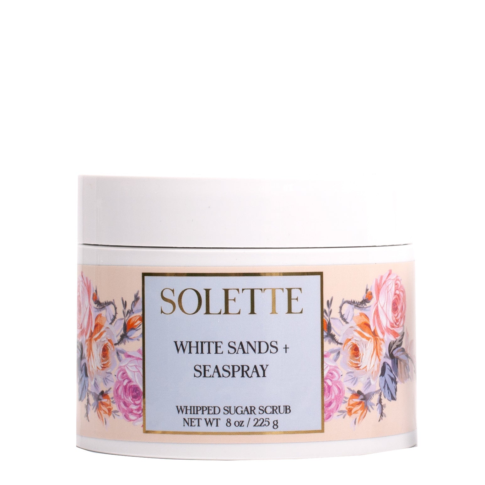 Solette White Sands & Seaspray Whipped Sugar Scrub 
